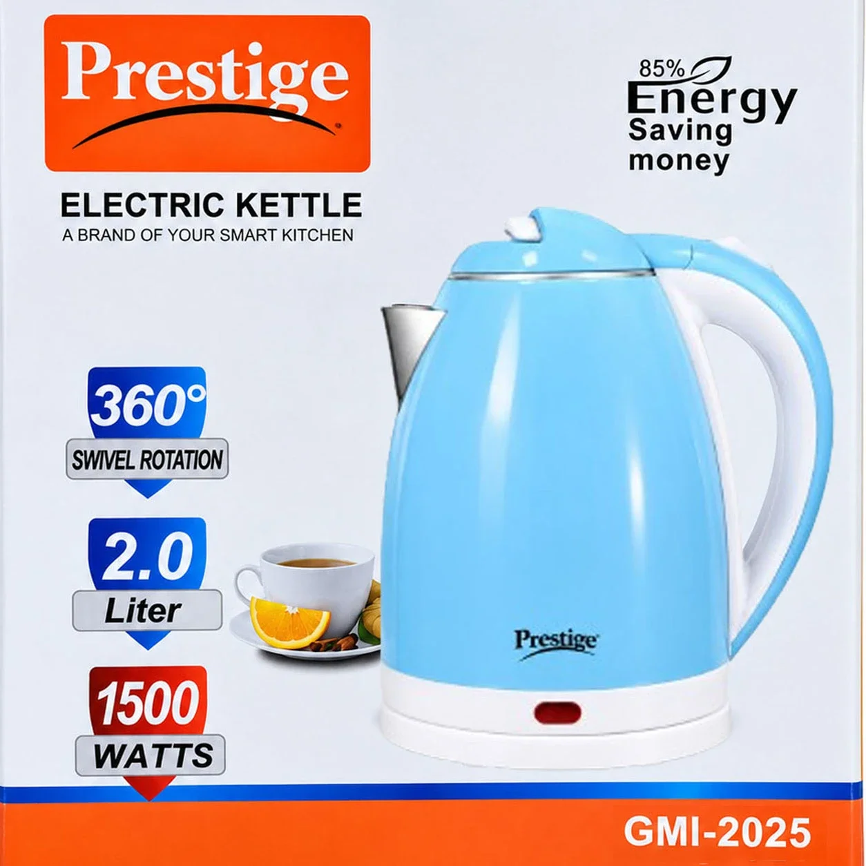2L 1500W Prestige Electric Kettle - View 4